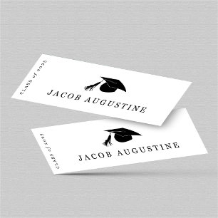 Graduation Name Card - Announcement Insert