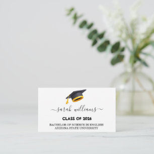 Graduation Name Card Grad Announcement 2025