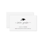 Graduation Name Card Grad Announcement Insert