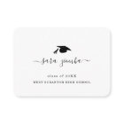 Graduation Name Card Grad Announcement Insert