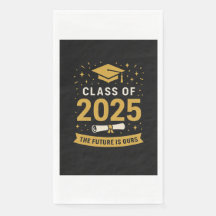graduation napkin