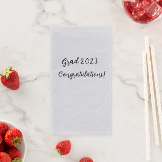 Graduation Napkin