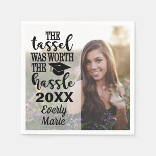 Graduation Napkins with Photo