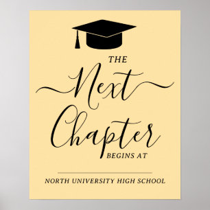 Graduation Next Chapter Begins At Cap Party  Poster