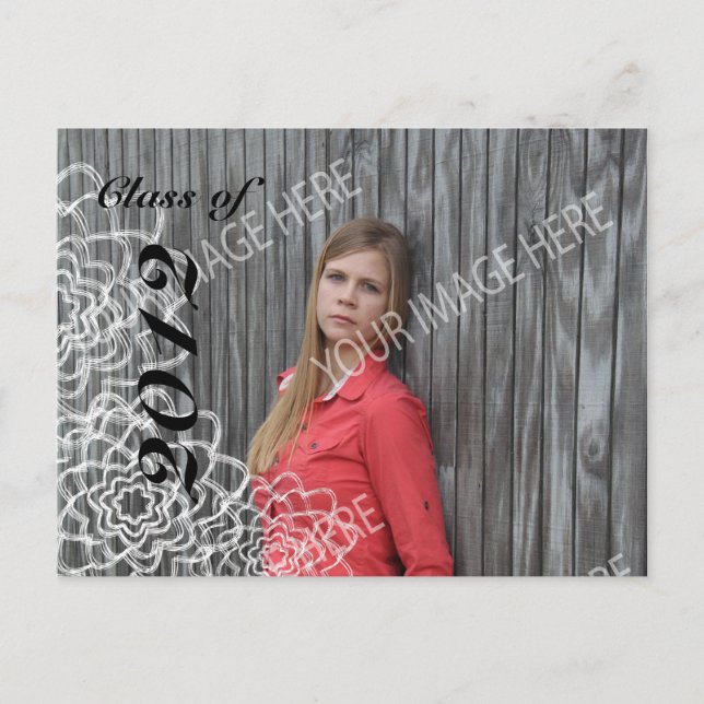 Graduation Open House Invitation (Front)