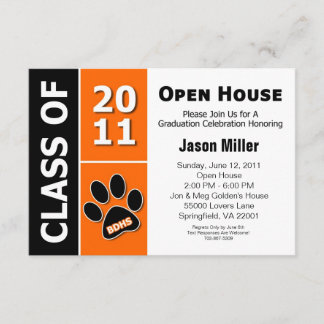 Graduation Open House Invitation