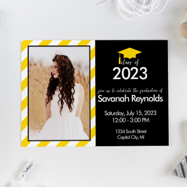 Graduation Open House Invitation with Photo (Creator Uploaded)