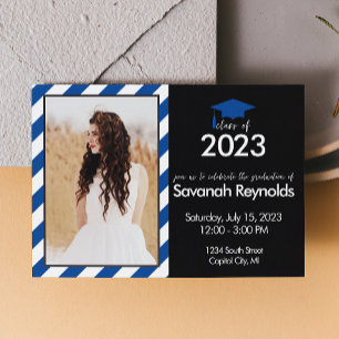 Graduation Open House Invitation with Photo