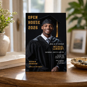Graduation Open House Photo Invite 2026