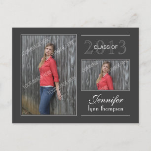Graduation Open House Postcard