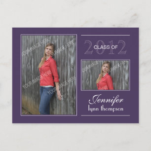 Graduation Open House Postcard