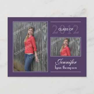 Graduation Open House Postcard