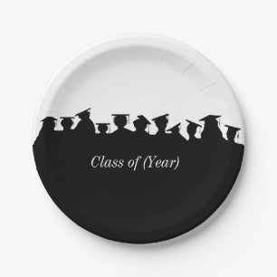 Graduation or Reunion Customise Paper Plates