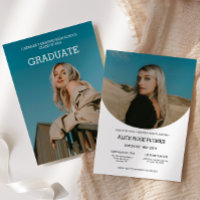 Graduation Party 2 Photo Modern Grad 2024