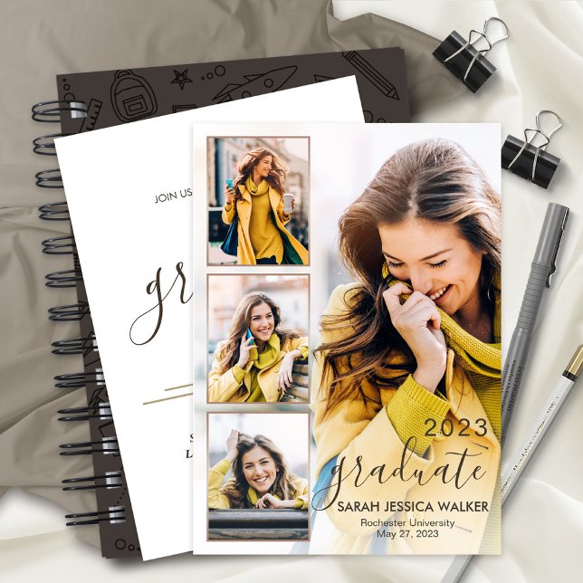 Graduation Party 4 Photos University 2023 Announcement (Creator Uploaded)