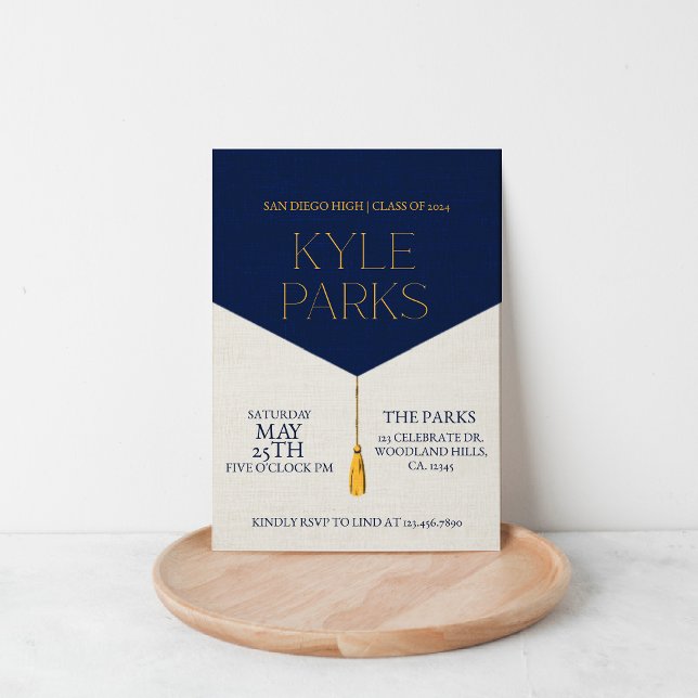 Graduation Party, Class of 2024,GRADUATE Invitation (Creator Uploaded)