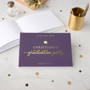 Graduation Party College High School Graduation Guest Book