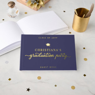 Graduation Party College High School Graduation Guest Book