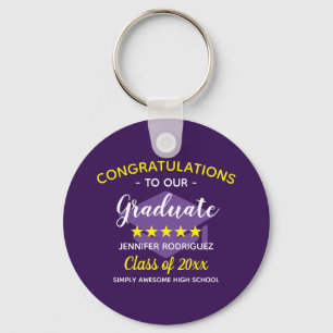 Graduation Party Congratulations To Our Graduate Key Ring