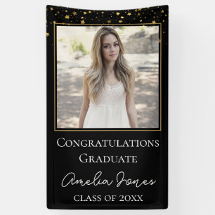 Graduation Party Custom Photo celebration Banner
