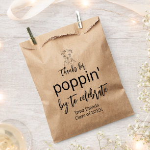 Graduation Party Decor Popcorn Class of 2026 Favou Favour Bags