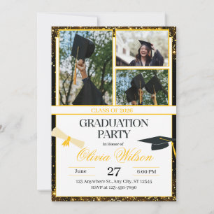 Graduation Party Design Invitation