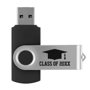Graduation party favour USB flash drive stick