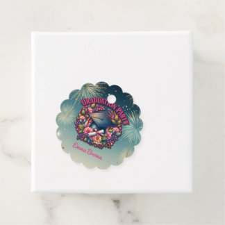 Graduation Party Floral Party Favour Tags