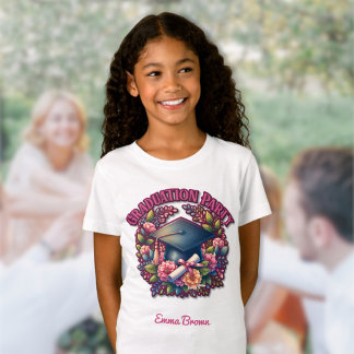 Graduation Party Floral Party T-Shirt