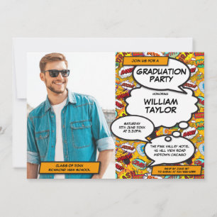 Graduation Party Fun Class of 2022 Graduate Photo Invitation