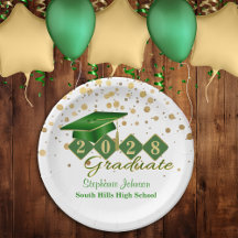 Graduation Party Green & Gold 20XX