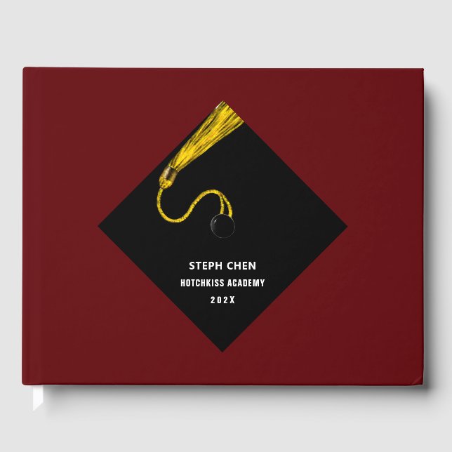 Graduation Party Guest Book (Front)