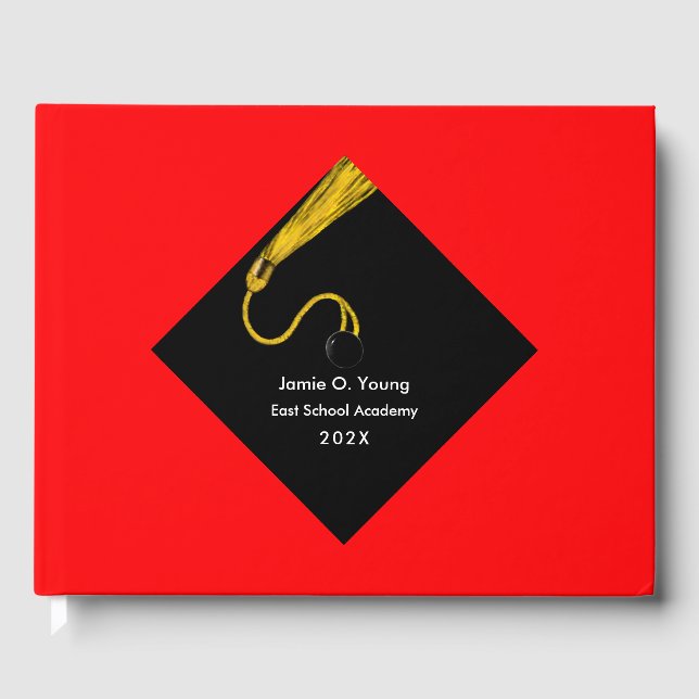 Graduation Party Guest Book (Front)