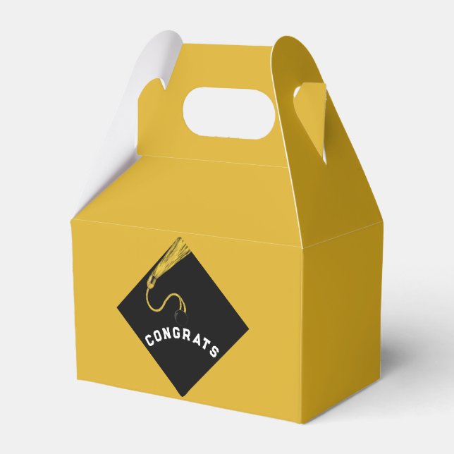 Graduation Party Ideas Favour Box (Front Side)