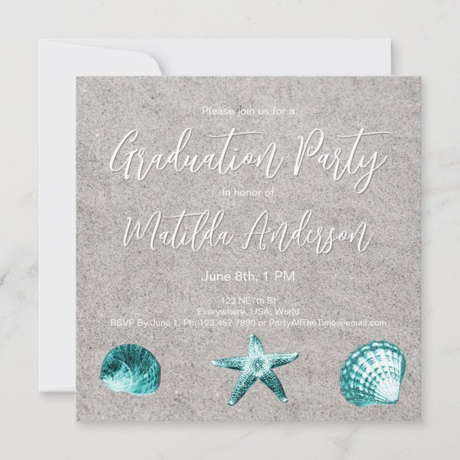 Graduation Party Invitation (Front)