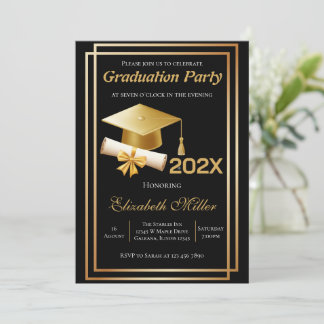 Graduation Party  Invitation