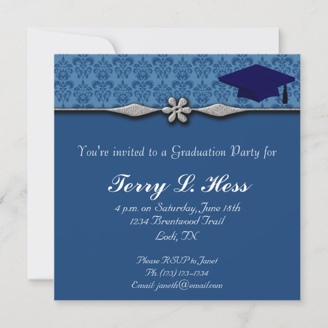 Graduation Party Invitation (Front)