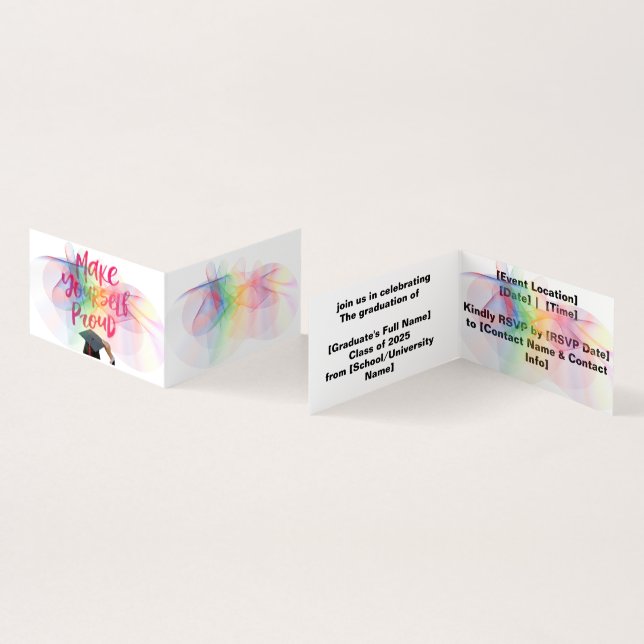 Graduation Party Invitation (Inside and Outside)