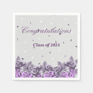 Graduation party invitation 2024 napkin