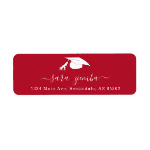 Graduation Party Invitation / Announcement Address