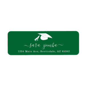 Graduation Party Invitation / Announcement Address
