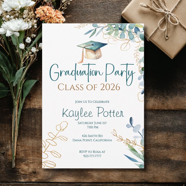 Graduation Party Invitation Class of 2026 (Creator Uploaded)