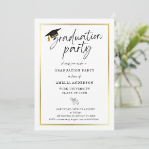 Graduation Party Invitation, Graduation Invitation
