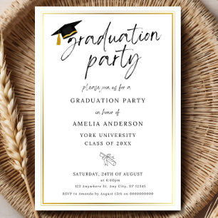 Graduation Party Invitation, Graduation Invitation