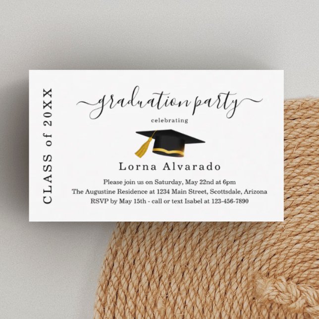 Graduation Party Invitation Insert (Creator Uploaded)