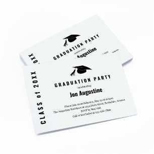 Graduation Party Invitation Insert