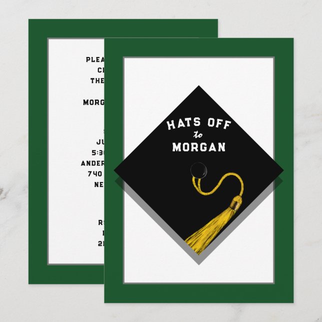 Graduation Party Invitations (Front/Back)