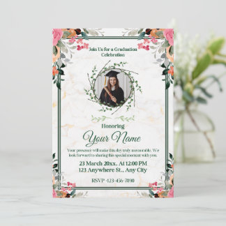 Graduation Party Invitations | Editable Graduation
