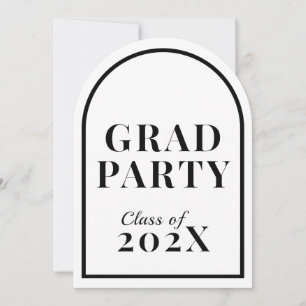 Graduation Party Invitations for Grads - Template
