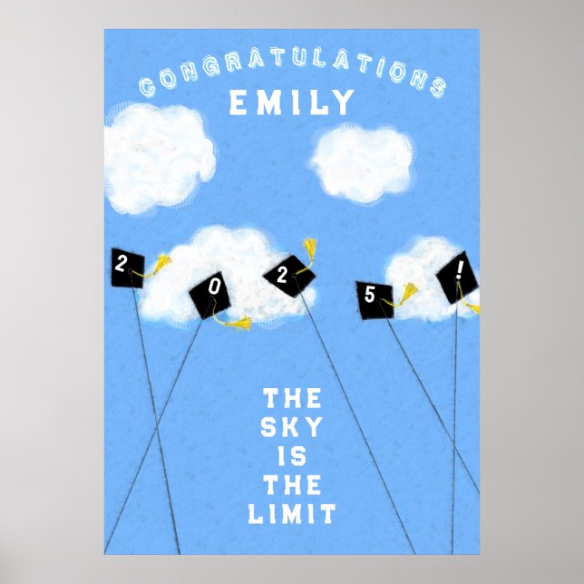 Graduation Party Poster (Front)